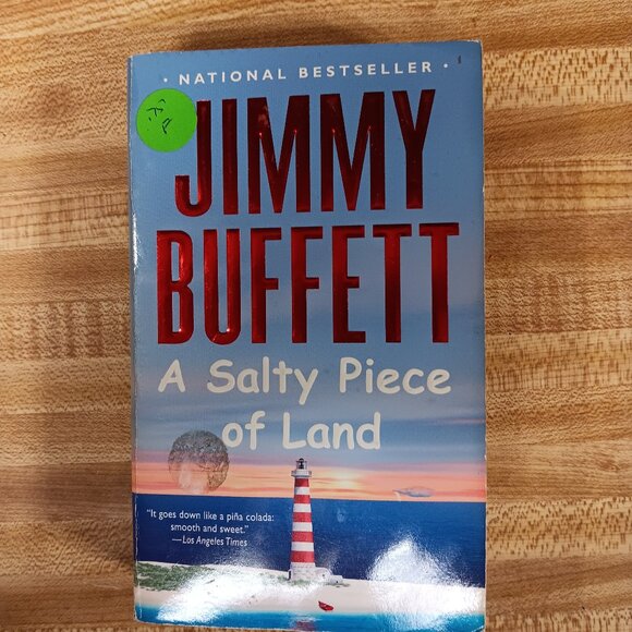A Salty Piece of Land  Buffett, Jimmy  Mass Market Paperback Book  Used 2004 - Picture 1 of 10
